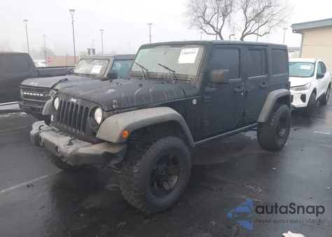 2014 Jeep Wrangler Unlimited Sport z USA, uszkodzony, nr VIN 1C4BJWDG7EL148801